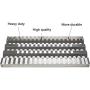 Hisencn 3Pack Grill Replacement Parts Stainless Steel Heat Plate, Heat Shield, Deflector, Burner Cover Replacement for Select DCS 27, 27DBQ, 36, 36DBQ, 48DBQ Gas Grill Models (18 5/8'' x 9 7/8'')