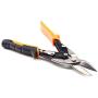 Finder 10 Straight Cut Aviation Snips, Scissors for Cutting Hard Material, Metal Sheet Cutter