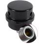 Central Pneumatic Compressor Parts, Black Metal Air Compressor Muffler, Air Compressor Silencer Filter Intake Muffler Silencer Thread 3/8'' 16MM Intake Filter Muffler