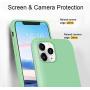 ESTPEAK Liquid Silicone Magnetic Case Compatible with iPhone 11 Pro 2019, [Built-in Metal Plate] Full Body Gel Rubber Soft Shockproof Drop Protective Cover Compatible with iPhone 11 Pro 5.8''