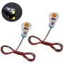 smseace 2PCS Yellow DC/AC12V-24V Energy Saving 5/16‘’ Indicator Light Mounting Hole 8mm with 1M Cable Length Metal Waterproof LED Indicator Light DQ-8-Y-1M smseace 2PCS Yellow DC/AC12V-24V Energy Saving 5/16‘’ Indicator Light Mounting Hole 8mm with 1M Cable Length Metal Waterproof LED Indicator Light DQ-8-Y-1M