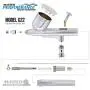 Master Airbrush Cool Runner II Dual Fan Air Storage Tank Compressor System Kit with a G22 Gravity Feed Airbrush Set with 0.3 mm Tip - Hose, Holder, How-to Guide - Hobby, Auto, Cake, Tattoo, Body Art
