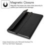 Fintie Case for New Microsoft Surface Pro 7 / Pro 6 / Pro 5 / Pro 4 / Pro 3 12.3 Inch Tablet - Multiple Angle Viewing Portfolio Business Cover, Compatible with Type Cover Keyboard (Black)