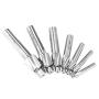 KKmoon 7pcs/Set Counterbore Set High-Speed Steel 4 Flutes Straight Shank Counterbore End Mills