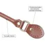 PandaHall Elite 2 Pieces 24.2 Inches Leather Purse Handles Handbags Shoulder Bag Strap Replacement with Alloy Clasps for Purses Making Supplies Brown PandaHall Elite 2 Pieces 24.2 Inches Leather Purse Handles Handbags Shoulder Bag Strap Replacement with Alloy Clasps for Purses Making Supplies Brown