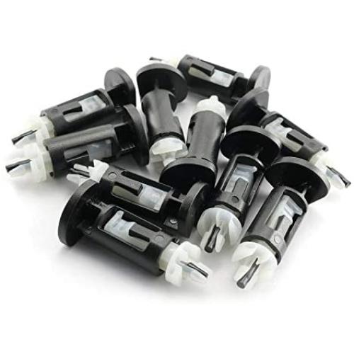 RuiLing 10pcs Useful Mounting Clip Mount Pins Durable Push Screw Fastener for Intel Socket LGA 775 CPU Cooling Fan Coolers
