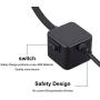 Sewing Machine Light，Tohoer 10W 40 LED Light Lamp Magnetic Base Switch with Flexible Silone Coating Gooseneck for Sewing Machine Working Light, Drill Presses, Desks, Music Stands, Craft, Workbenches