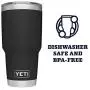 YETI Rambler 30 oz Tumbler, Stainless Steel, Vacuum Insulated with MagSlider Lid YETI Rambler 30 oz Tumbler, Stainless Steel, Vacuum Insulated with MagSlider Lid