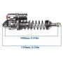 IFLYRC Adjustable Shock Absorbers Assembled Part for 1/10 RC Car/Axial / SCX10 / TRX-4 / RC Crawler Car-100mm(4Pcs)