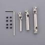 Fityle RC Car Metal Drive Shaft Parts for 1/16 Scale WPL Military Truck B14 B16 B24 B36 Upgrade Parts