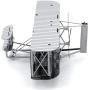 Fascinations Metal Earth Wright Brothers Airplane 3D Metal Model Kit