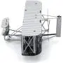 Fascinations Metal Earth Wright Brothers Airplane 3D Metal Model Kit
