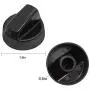 AMI PARTS Black Oven Control Switch Knob with 12 Adapters for Oven/Stove/Range Universal Knobs Wide Application AMI PARTS Black Oven Control Switch Knob with 12 Adapters for Oven/Stove/Range Universal Knobs Wide Application