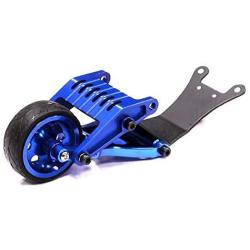 Integy RC Model Hop-ups T8003BLUE Billet Machined Wheelie Bar for Traxxas 1/10 Stampede 2WD & Rustler 2WD