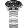 BaiHui 22mm Metal Bands Compatible with Galaxy Watch 3 45mm Bands, Ultra Thin Stainless Steel Watch Bands Replacement Metal Strap for Galaxy Watch 46mm/Galaxy Gear S3 Classic/Frontier - Silver