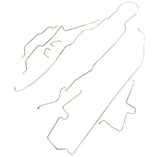 Omix-ADA 16737.51 Full Brake Line Set, Non ABS, for 1997-2006 Jeep Wrangler TJ Omix-ADA 16737.51 Full Brake Line Set, Non ABS, for 1997-2006 Jeep Wrangler TJ