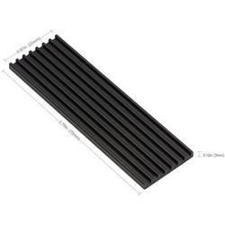 Aluminum Heatsinks for PCIe NVMe M.2 2280 SSD with Silicone Thermal Pad, DIY Laptop PC Memory Cooling Fin Radiation Dissipate (Ordinary Edition)