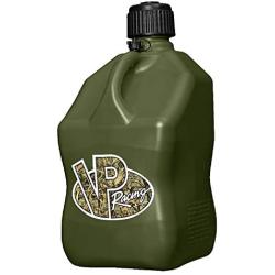 VP Racing Fuels 5 Gallon Square Motorsport Utility Container Camo with Deluxe Filler Hose