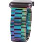 Miniseas Band Compatible with Apple Watch Band 38mm 42mm Stainless Steel Wristband Metal Buckle Clasp Strap Replacement Bracelet for iWatch Series 5/4/3/2/1 40mm 44mm (Colorful, 38MM-40MM)