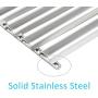 BBQration 3-Pack 16 7/8'' Half-Tube Design Stainless Steel Cooking Grid Grates Replacement for Charbroil G432-1800-W1,463436213, 463436214, 463436215, 463420508, Master Chef 85-3100-2, and More