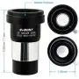 SVBONY 2X Barlow Lens 1.25 inch Doubles The Magnification Multi Coated Broadband Green Film with M42 Thread for Standard Telescope Eyepiece