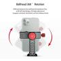 Universal Cell Phone Tripod Mount, Ulanzi ST-14 Smartphone Tripod Phone Mount, Metal Phone Tripod for YouTube Vlogging, Desktop Cell Phone Tripod for Camcorder iPhone 12/11 Pro/11 Pro Max/X/XS/Xs Max