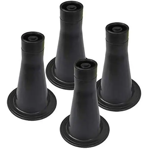 CAFORO Bed Frame Feet That Replace Your Wheels. Replacement Feet Allow Your Bed to Be Stationary Without Damaging Your Floor (Set of 4) CAFORO Bed Frame Feet That Replace Your Wheels. Replacement Feet Allow Your Bed to Be Stationary Without Damaging Your Floor (Set of 4)