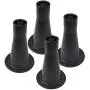 CAFORO Bed Frame Feet That Replace Your Wheels. Replacement Feet Allow Your Bed to Be Stationary Without Damaging Your Floor (Set of 4) CAFORO Bed Frame Feet That Replace Your Wheels. Replacement Feet Allow Your Bed to Be Stationary Without Damaging Your Floor (Set of 4)