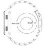 BaiHui Titanium Band Compatible with Galaxy Watch 46mm/Galaxy Watch 3 45mm, 22mm Titanium Metal Watch Bands Quick Release Replacement Watch Strap for Galaxy Gear S3 Classic/Frontier Smartwatch