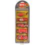 BOHS Fire Emergency Race and Rescue Vehicles - Mini Die-cast Metal Miniature Model - Aerial Ladder Firetruck, Rescue Helicopter, Water Tank Fire Engine,Patrol Car,Commander Center ( Pack of 5)