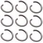 ZCNest 1000 PCS Stainless Steel Opened Jump Rings, 20 Gauge Metal Craft Ring Findings for Earring Necklace Charms Pendant Connector Jewelry Making [0.8mm-20 AWG x 5mm OD]