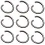 ZCNest 1000 PCS Stainless Steel Opened Jump Rings, 20 Gauge Metal Craft Ring Findings for Earring Necklace Charms Pendant Connector Jewelry Making [0.8mm-20 AWG x 5mm OD]