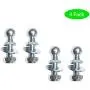 Monrand 13mm Ball Studs With Hardware, Round Ball Screws Metal for Gas Lift Support Strut Fitting, 5/16-18 Thread x 5/8'' Long Shank,4 Pack Monrand 13mm Ball Studs With Hardware, Round Ball Screws Metal for Gas Lift Support Strut Fitting, 5/16-18 Thread x 5/8'' Long Shank,4 Pack