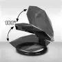 X AUTOHAUX Black Universal Engine Button Knob Push Button Switch Cover Metal Alloy Protective Cover X AUTOHAUX Black Universal Engine Button Knob Push Button Switch Cover Metal Alloy Protective Cover