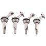 4Pack ShareGoo Metal CVD Universal Drive Joint Shaft Transmission for WLtoys 1/28 K969 K979 K989 K999 P929 P939 RC 4WD Short Course Drift Car Upgrade Parts