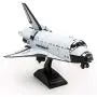 Fascinations Metal Earth Space Shuttle Discovery Color Version 3D Metal Model Kit