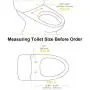 Hibbent Bidet Seat Dual Nozzles for Rear & Feminine Cleaning - No Electricity Bidet Toilet Seat Sleek Design - On/OFF Metal T Adapter Included (Elongated - OB306) Hibbent Bidet Seat Dual Nozzles for Rear & Feminine Cleaning - No Electricity Bidet Toilet Seat Sleek Design - On/OFF Metal T Adapter Included (Elongated - OB306)