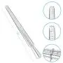 Ring Sizer Mandrel Measuring Tool Iron/Steel/Plastic Gauge Finger Measurement Set With 3 Piece Jewelry Polishing Cloth