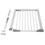 Metal Baby Gate Pet Gate 27-32 Inch Extra Wide Pressure Mounted Dog Gate for Stairs & Doorways Baby Gate with Door Walk Through Easy Step NO Need Tools NO Drilling, Adjustable Size (Metal Gate) Metal Baby Gate Pet Gate 27-32 Inch Extra Wide Pressure Mounted Dog Gate for Stairs & Doorways Baby Gate with Door Walk Through Easy Step NO Need Tools NO Drilling, Adjustable Size (Metal Gate)