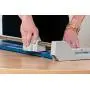 Dahle 556 Professional Rolling Trimmer, 37-3/4'' Cut Length, 14 Sheet Capacity, Self-Sharpening, Automatic Clamp, German Engineered Paper Cutter, Blue, Gray (00556-21248) Dahle 556 Professional Rolling Trimmer, 37-3/4'' Cut Length, 14 Sheet Capacity, Self-Sharpening, Automatic Clamp, German Engineered Paper Cutter, Blue, Gray (00556-21248)