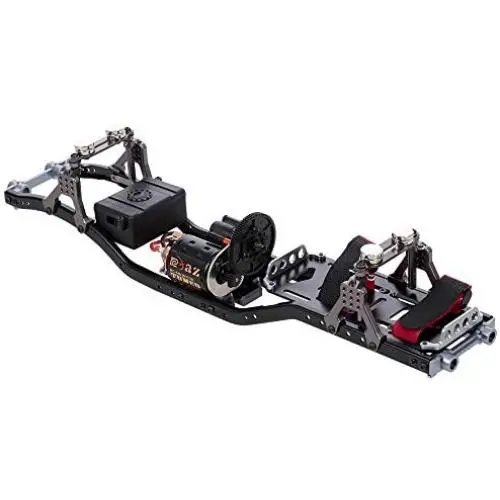 GoolRC RC Car Frame Carbon Fiber Metal Car Chassis Beam with 540 Motor for AXIAL SCX10 RC Crawler Climbing Car DIY GoolRC RC Car Frame Carbon Fiber Metal Car Chassis Beam with 540 Motor for AXIAL SCX10 RC Crawler Climbing Car DIY