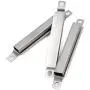 Hongso SBE592(3-Pack) Stainless Steel Cross Over Burner Replacement for Select Gas Grill Models by Charbroil, Kenmore and Others Most Grills Crossover,6 3/8 inch