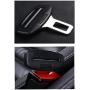 2 Pack Auto Car Seat Belt Clip,Universal Seat Belt Car Safety Belt Buckle Auto Metal Seat Belts Clip,Widely Compatible Car Seat Belts Accessories Beige