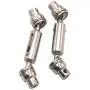 2PCS ShareGoo Metal RC Car Drive Shaft CVD Center Driving Shaft Dogbone 50-70mm for WPL HengLong 1/16 1/24 RC Military Truck Crawler Car 2PCS ShareGoo Metal RC Car Drive Shaft CVD Center Driving Shaft Dogbone 50-70mm for WPL HengLong 1/16 1/24 RC Military Truck Crawler Car
