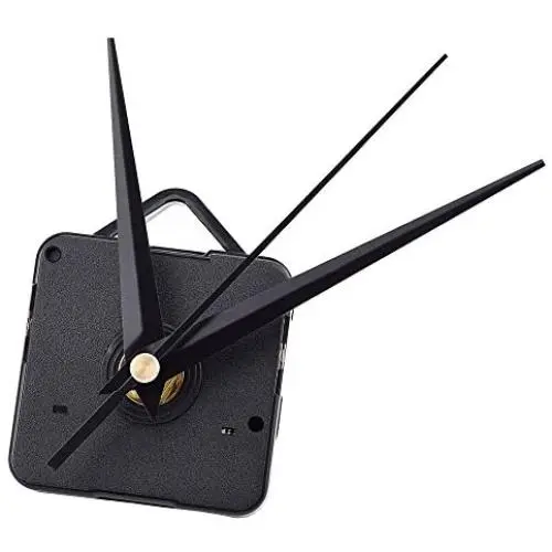 Mudder Clock Movement Mechanism, 3/ 25 Inch Maximum Dial Thickness, 1/ 2 Inch Total Shaft Length Mudder Clock Movement Mechanism, 3/ 25 Inch Maximum Dial Thickness, 1/ 2 Inch Total Shaft Length