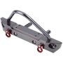 RC Car Front Bumper, Aluminium Alloy Front Bumper for Axial SCX10 Jeep Wrangler 1/10 Remote Control Crawler Car Accessory Parts