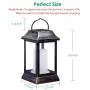 TomCare Solar lights Metal Flickering Flame Solar Lantern Outdoor Hanging Lanterns Lighting Heavy Duty Solar Powered Waterproof Umbrella LED Flame Lights for Garden Patio Pathway Deck Yard, 2 Pack TomCare Solar lights Metal Flickering Flame Solar Lantern Outdoor Hanging Lanterns Lighting Heavy Duty Solar Powered Waterproof Umbrella LED Flame Lights for Garden Patio Pathway Deck Yard, 2 Pack
