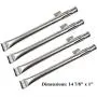 Hongso Grill Kit for Home Depot Nexgrill 720-0830H, 720-0830D Gas Grill Models,Stainless Steel Burners & Heat Plates Tent Shields Grill Parts Replacement (SPG3714-SBH03) Hongso Grill Kit for Home Depot Nexgrill 720-0830H, 720-0830D Gas Grill Models,Stainless Steel Burners & Heat Plates Tent Shields Grill Parts Replacement (SPG3714-SBH03)