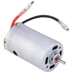 T best Brush Motor, 1:14 Scale Metal 550 Carbon Brush Motor Four-Wheel Drive Remoted Control Speed Change Motor RC Cars Replacement Upgrade Parts for WLtoys 144001 1/14 Alloy RC Car(Metal)