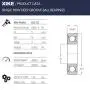 XiKe 10 Pcs 625ZZ Double Metal Seal Bearings 5x16x5mm, Pre-Lubricated and Stable Performance and Cost Effective, Deep Groove Ball Bearings. XiKe 10 Pcs 625ZZ Double Metal Seal Bearings 5x16x5mm, Pre-Lubricated and Stable Performance and Cost Effective, Deep Groove Ball Bearings.